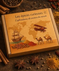 Coffret « Voyage autour des Épices » – Composez votre propre voyage gustatif - Les Épices Curieuses
