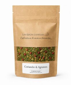 Coriandre & Agrumes - Packaging - Les Épices Curieuses