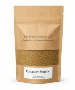 Coriandre Moulue - Packaging - Les Épices Curieuses
