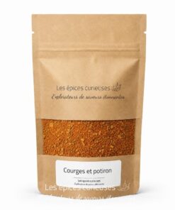 Courges et potiron - Packaging - Les Épices Curieuses