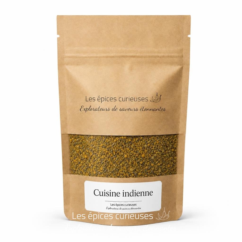 Cuisine indienne – Packaging – Les Épices Curieuses Cuisine indienne - Packaging - Les Épices Curieuses