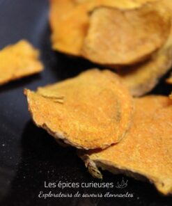 Curcuma en petite lamelle de Madagascar - Les Épices Curieuses