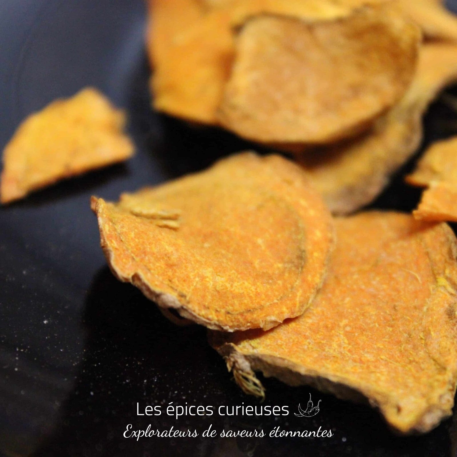 Curcuma en petite lamelle de Madagascar – Les Épices Curieuses Curcuma en petite lamelle de Madagascar - Les Épices Curieuses