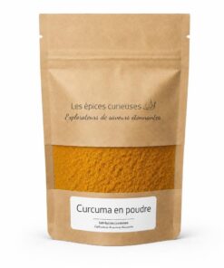 Curcuma en poudre - Packaging - Les Épices Curieuses