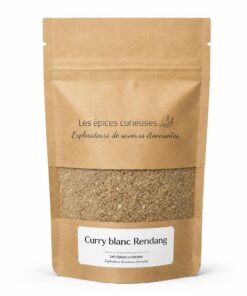 Curry blanc Rendang - Packaging - Les Épices Curieuses