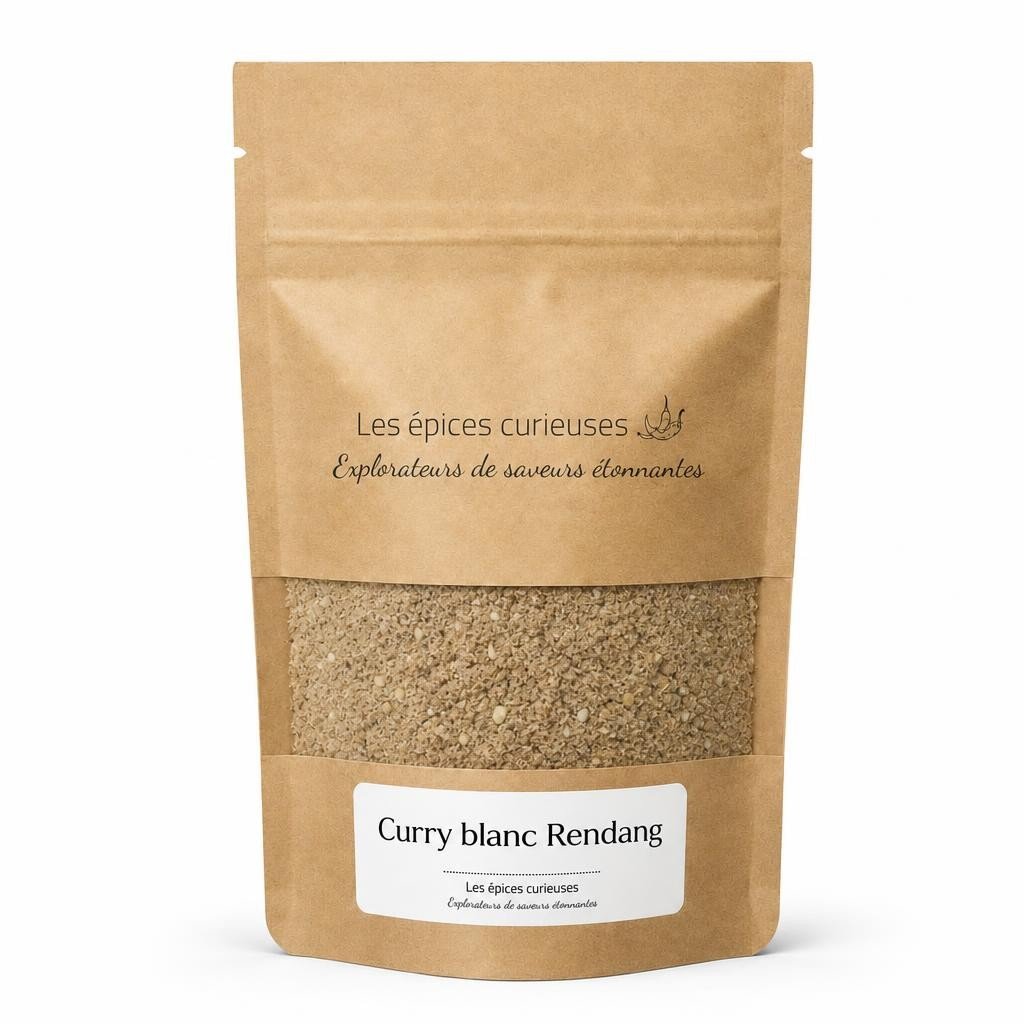 Curry blanc Rendang – Packaging – Les Épices Curieuses Curry blanc Rendang - Packaging - Les Épices Curieuses