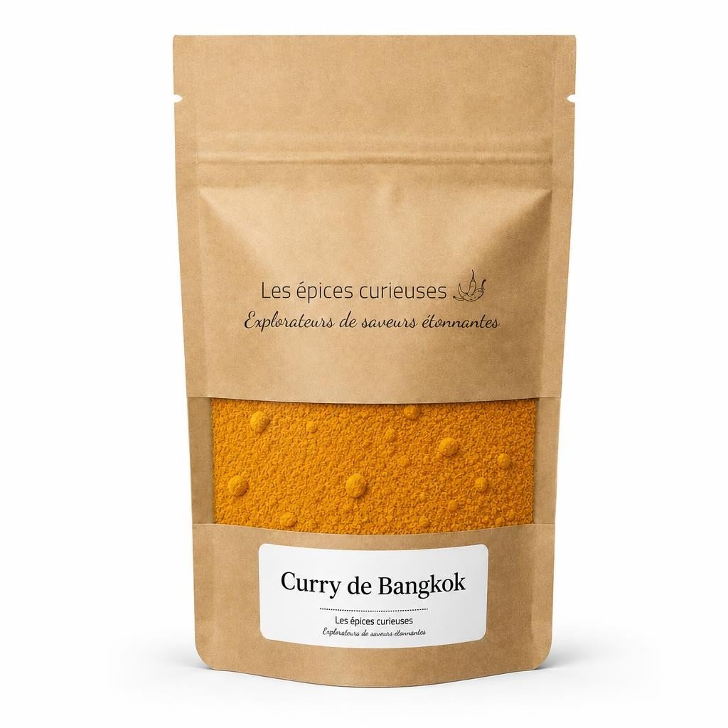 Curry de Bangkok – Packaging – Les Épices Curieuses Curry de Bangkok - Packaging - Les Épices Curieuses