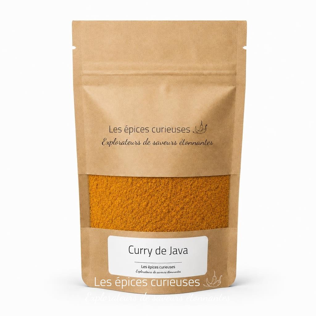 Curry de Java – Packaging – Les Épices Curieuses Curry de Java - Packaging - Les Épices Curieuses
