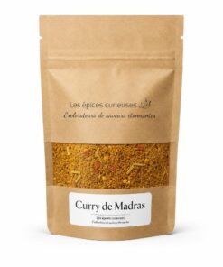 Curry de Madras - Packaging - Les Épices Curieuses