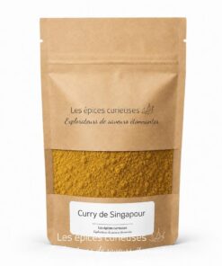Curry de Singapour - Packaging - Les Épices Curieuses