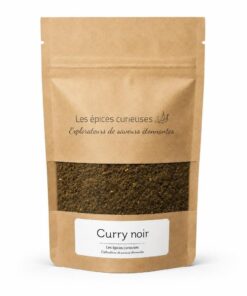 Curry noir - Packaging - Les Épices Curieuses