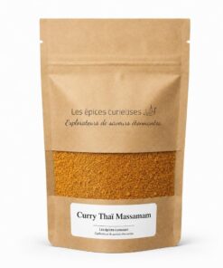 Curry Thaï Massamam - Packaging - Les Épices Curieuses
