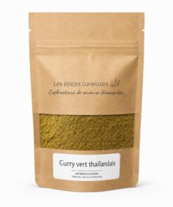 Curry vert thaïlandais - Packaging - Les Épices Curieuses