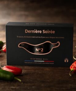 Dernière Soirée - pack de 10 sauces piquantes - Les Épices Curieuses