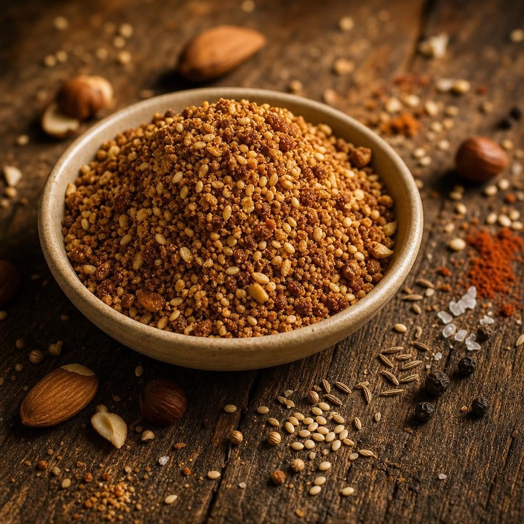 Dukkah Traditionnelle – Les Épices Curieuses Dukkah Traditionnelle - Les Épices Curieuses