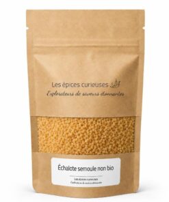 Échalote semoule non bio - Packaging - Les Épices Curieuses