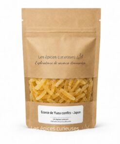 Ecorce de Yuzu confits - Japon - Packaging - Les Épices Curieuses