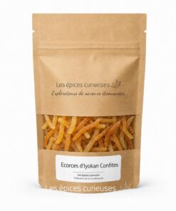 Ecorces d'Iyokan Confites - Packaging - Les Épices Curieuses