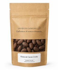 Fèves de Cacao Criollo - Packaging - Les Épices Curieuses