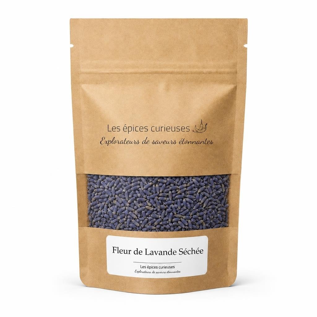 Fleur de Lavande Séchée – Packaging – Les Épices Curieuses Fleur de Lavande Séchée - Packaging - Les Épices Curieuses