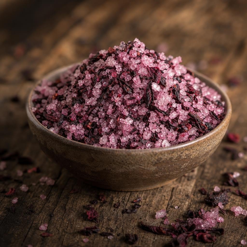 Fleur de Sel au Fleur d’Hibiscus – Les Épices Curieuses Fleur de Sel au Fleur d'Hibiscus - Les Épices Curieuses