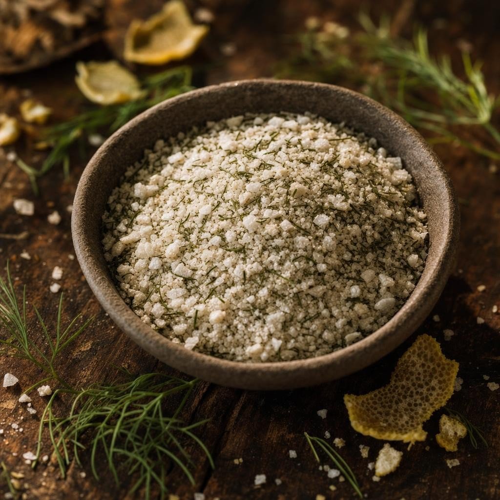 Fleur de sel – Citron Aneth – Les Épices Curieuses Fleur de sel - Citron Aneth - Les Épices Curieuses