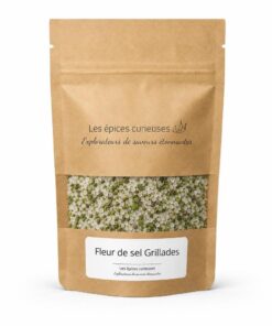 Fleur de sel Grillades - Packaging - Les Épices Curieuses