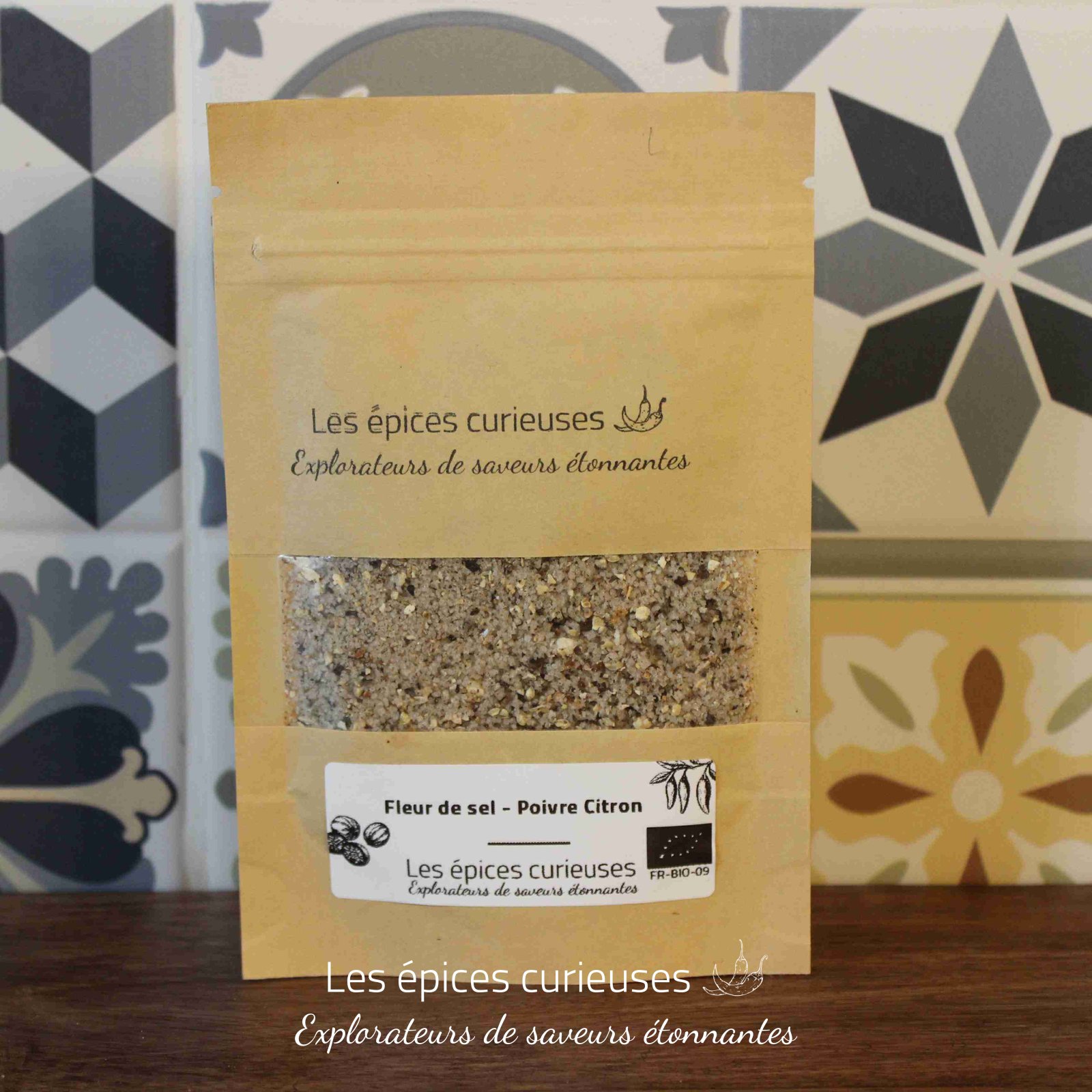 Fleur de sel – Poivre Citron – Les Épices Curieuses Fleur de sel - Poivre Citron - Les Épices Curieuses