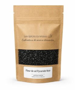 Fleur de sel Pyramide Noir - Packaging - Les Épices Curieuses