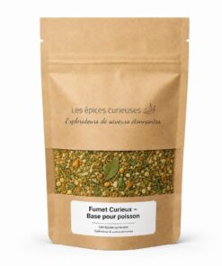 Fumet Curieux – Base pour poisson - Packaging - Les Épices Curieuses