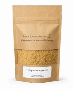 Gingembre en poudre - Packaging - Les Épices Curieuses