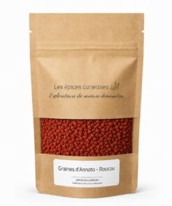 Graines d'Annato - Roucou - Packaging - Les Épices Curieuses