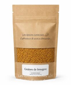 Graines de fenugrec - Packaging - Les Épices Curieuses