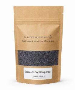 Graines de Pavot Croquantes - Packaging - Les Épices Curieuses