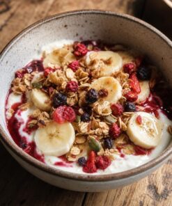 Granola aux fruits rouges - Les Épices Curieuses