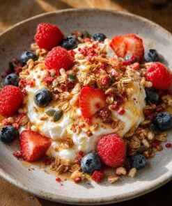 Granola aux fruits rouges - Les Épices Curieuses