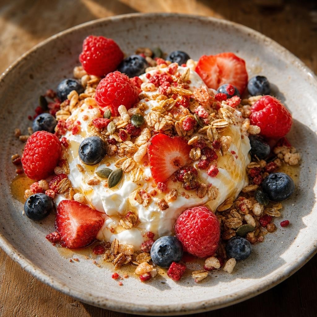 Granola aux fruits rouges – Les Épices Curieuses Granola aux fruits rouges - Les Épices Curieuses