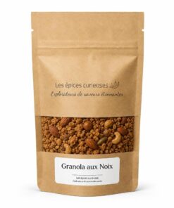 Granola aux Noix - Packaging - Les Épices Curieuses