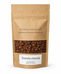 Granola chocolat - Packaging - Les Épices Curieuses