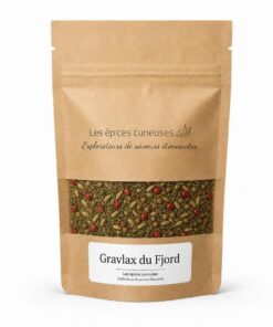 Gravlax du Fjord - Packaging - Les Épices Curieuses