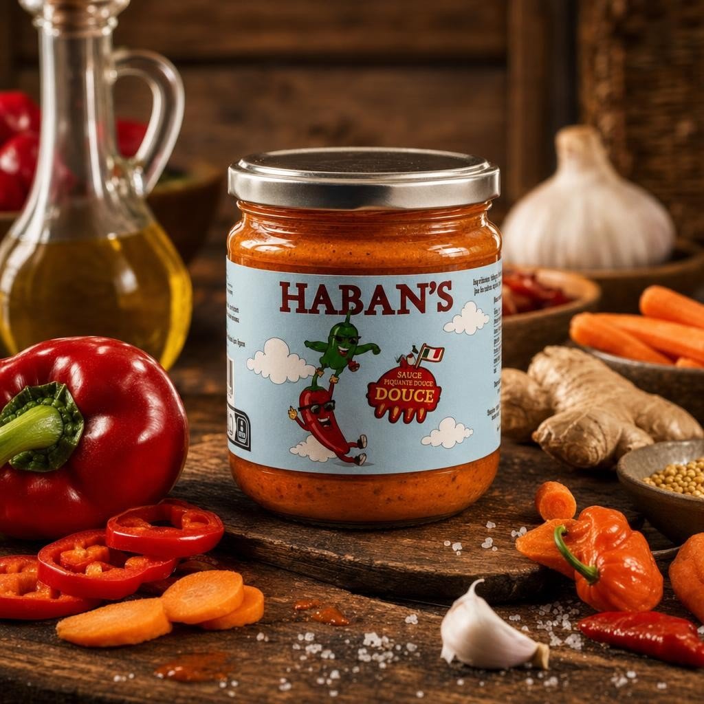 Haban’s – Sauce douce – Pot de 200G