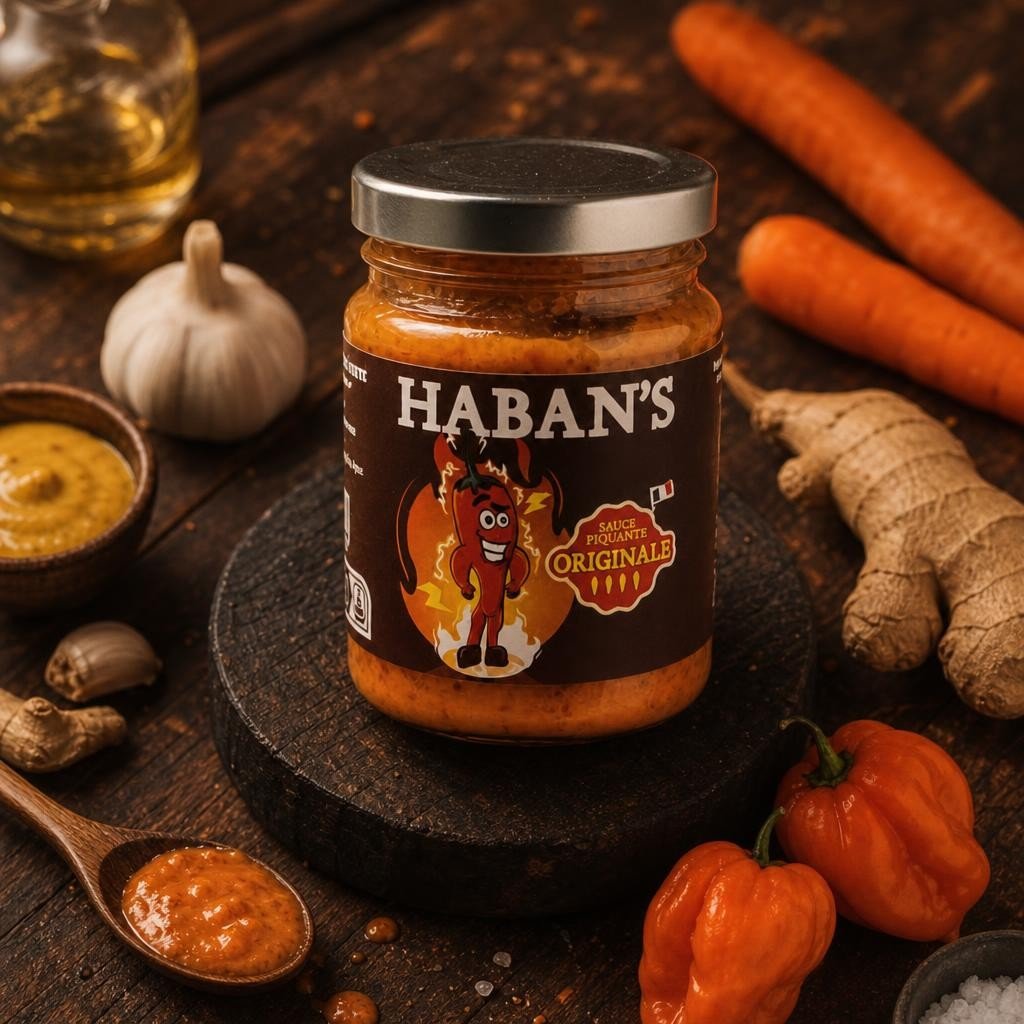 Haban’s – Sauce Originale – Pot de 90G – Les Épices Curieuses Haban's - Sauce Originale - Pot de 90G - Les Épices Curieuses