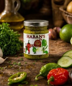 Haban's - Sauce Pers&Vert - Pot de 90G - Les Épices Curieuses