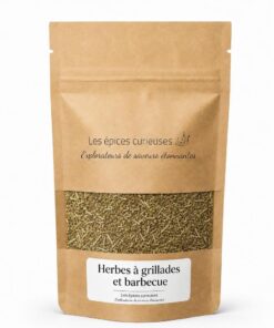 Herbes à grillades et barbecue - Packaging - Les Épices Curieuses