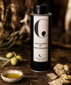 Huile d'olive à la Truffe Blanche - Les Épices Curieuses