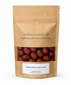 Jujube entier avec noyau - Packaging - Les Épices Curieuses