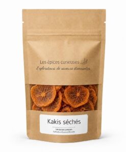 Kakis séchés - Packaging - Les Épices Curieuses