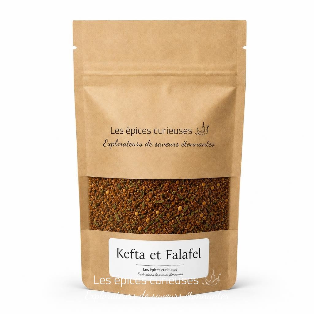 Kefta et Falafel – Packaging – Les Épices Curieuses Kefta et Falafel - Packaging - Les Épices Curieuses