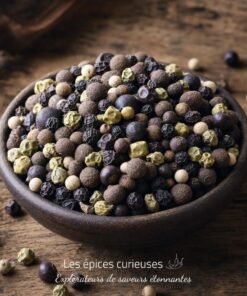 Le Pep's poivre - en grain - Les Épices Curieuses