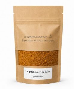 Le p'tit curry de Jules - Packaging - Les Épices Curieuses